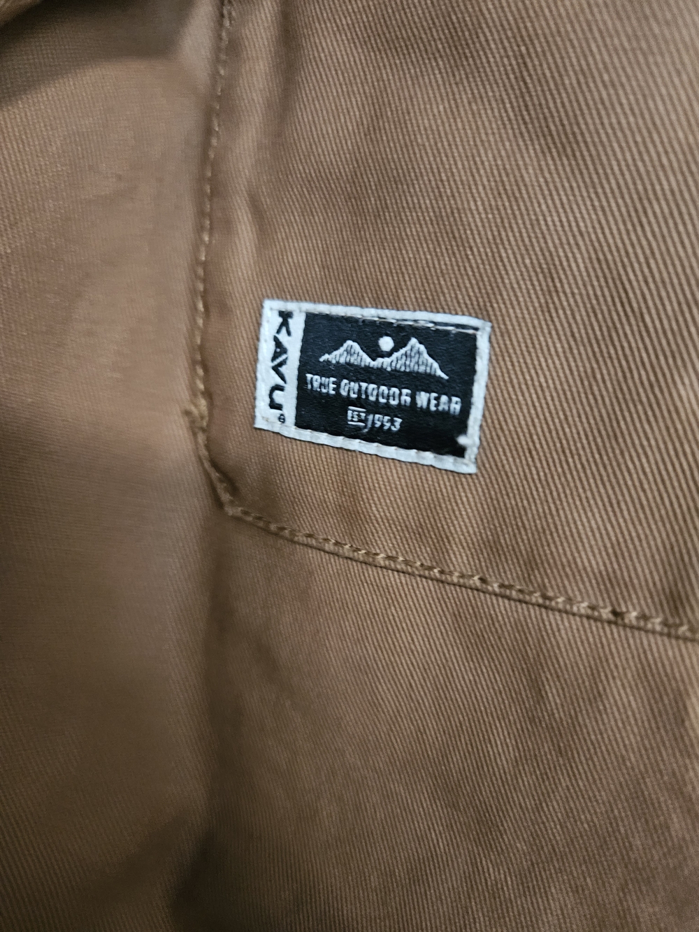 KAVU Tan Hooded Jacket - Picture 4 of 7